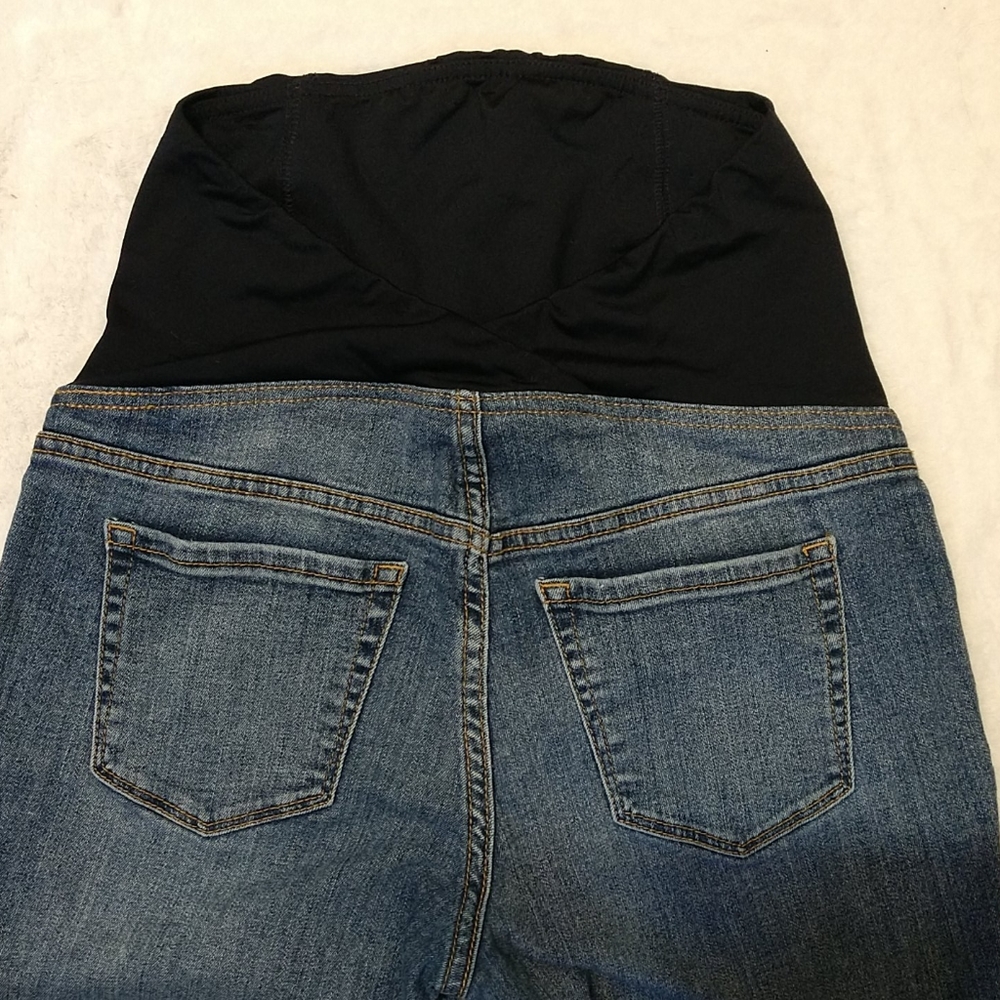Isabel Maternity Skinny Distressed Jeans sz 4 - Picture 6 of 7